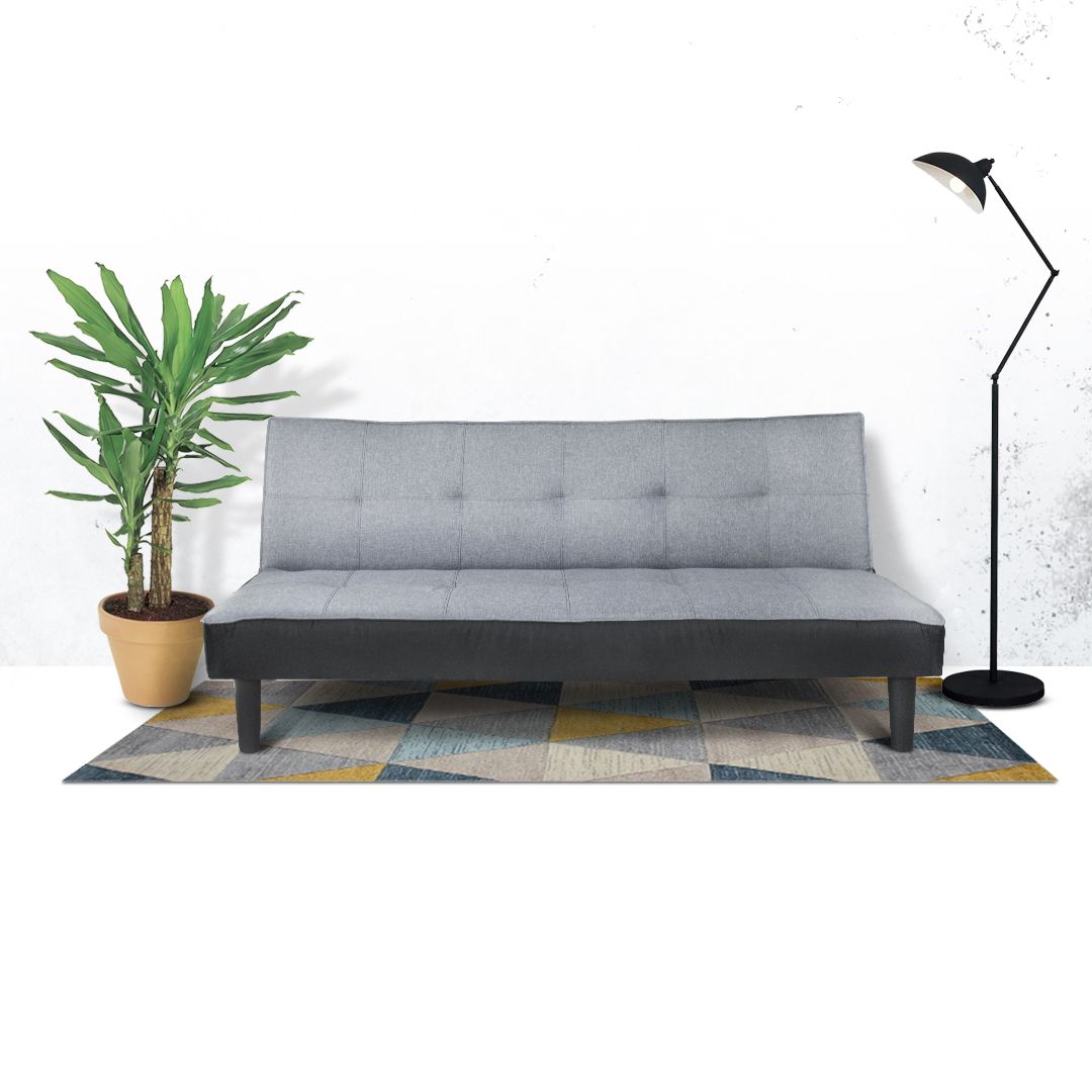 Top Living Sofa cama individual abatible de 3 posiciones con cojines - Top  Living