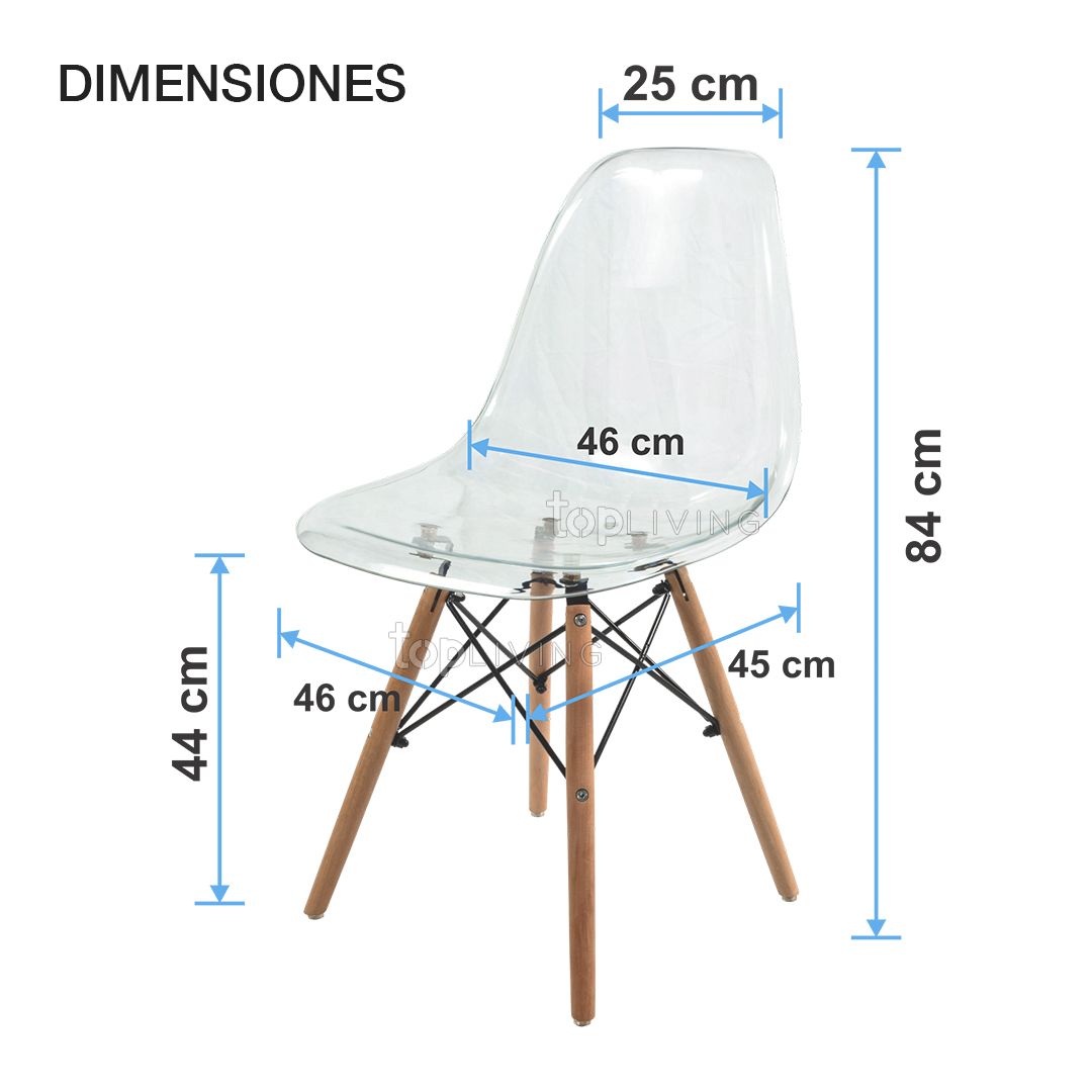 Elegancia pedal Locomotora silla eames dimensiones martillo Cortar ...