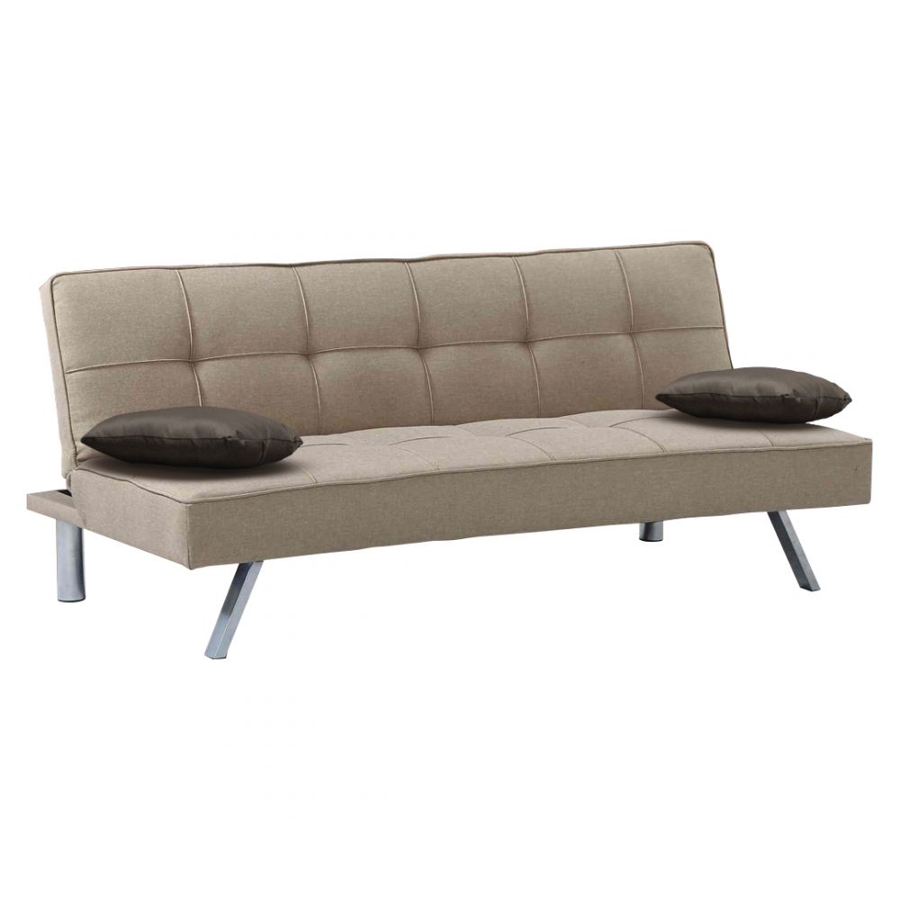 Top Living Sofa cama individual abatible de 3 posiciones con cojines Top Living