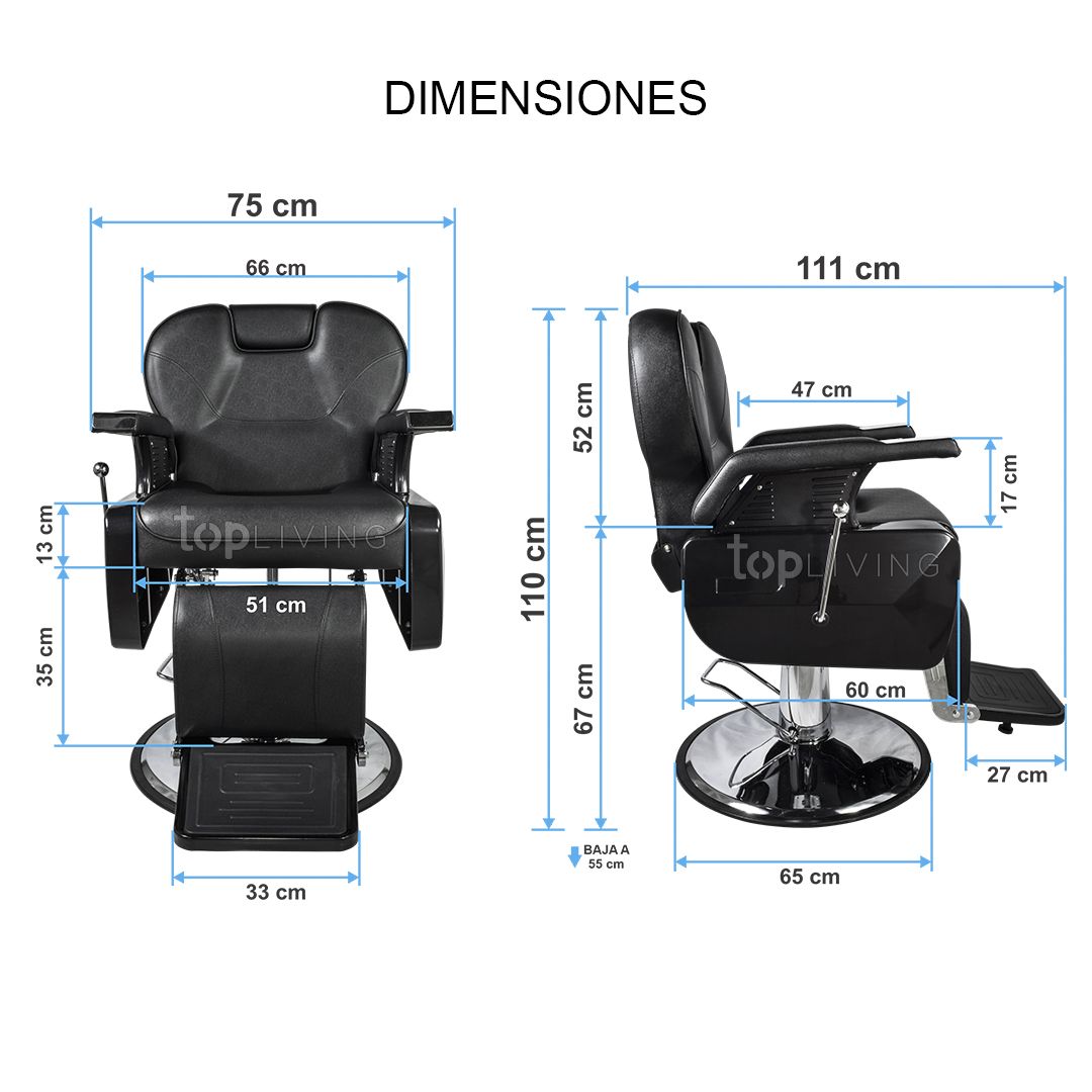 Sillones de Peluquería  MOBILIARIO DE PELUQUERÍA PROFESIONAL