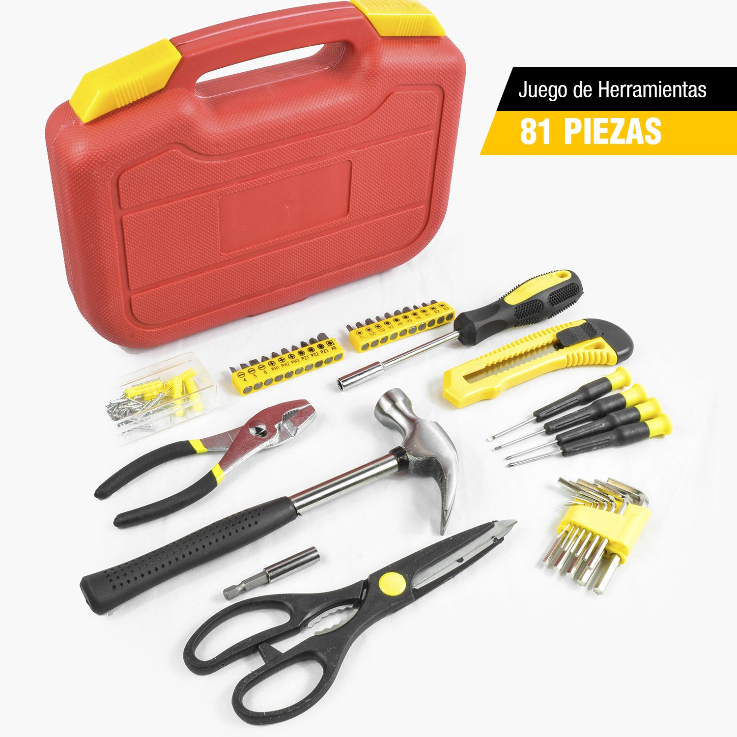 TEC-TUFF Kit de Herramientas para Electricista marca TEC-TUFF, Número de  Piezas 143 - Juegos de Herramientas Manuales de Propósito Generales -  52NY03