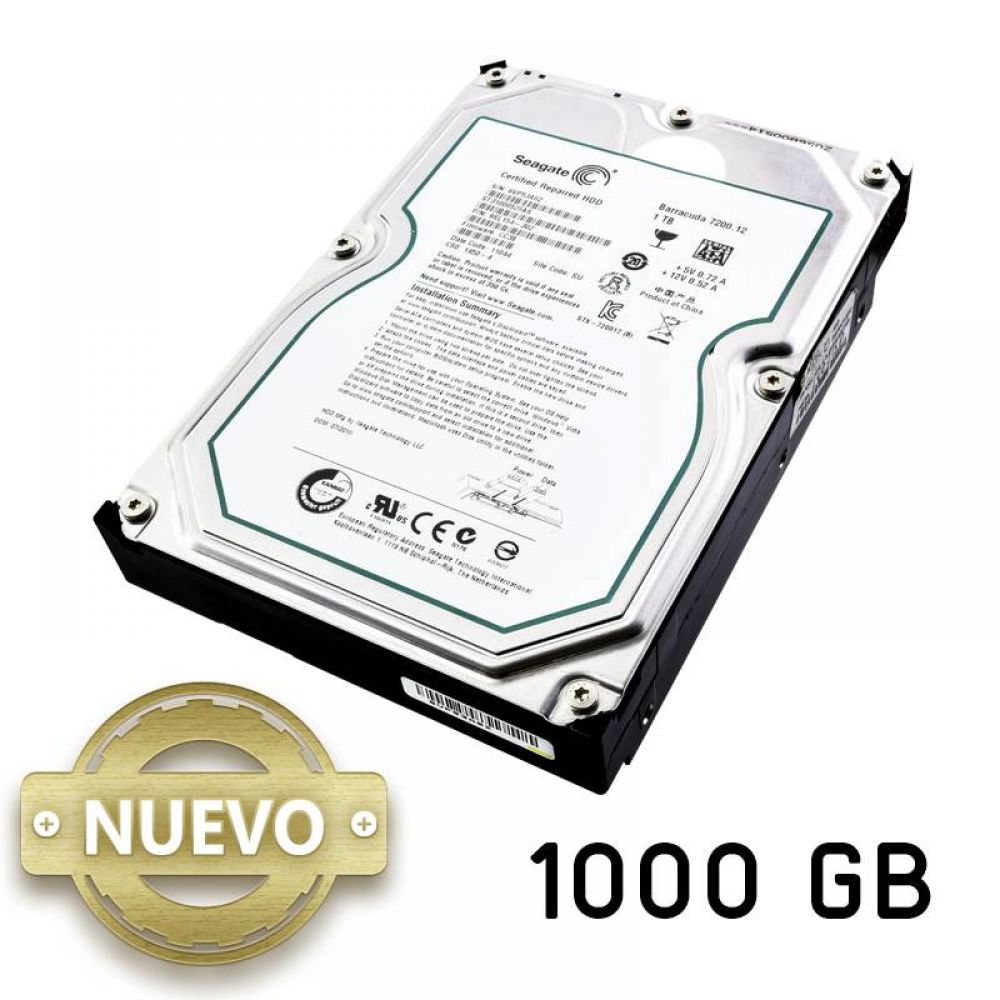 Disco duro nuevo SATA 3.5 1000 GB