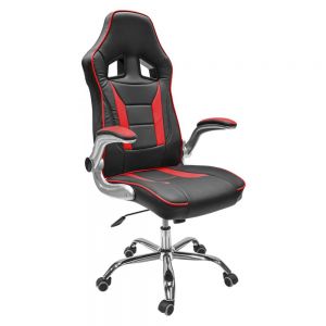 Silla Gamer Rojo con Negro Anatómica