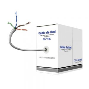 Cable UTP Calibre 0.52 mm Categoria 5 de 300 metros