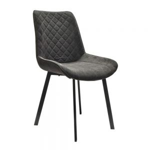 Silla para Comedor Contemporanea Gris Oxford