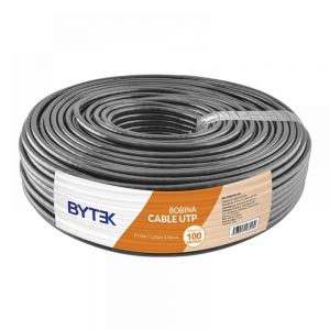Cable UTP Calibre 0.50 mm Categoria 5 de 100 metros Doble Forro