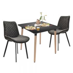 Comedor Minimalista con 2 sillas  y Mesa Eames 