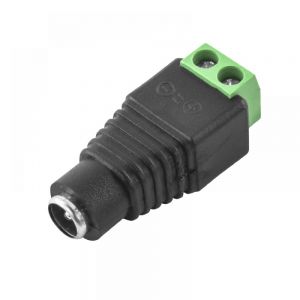 Conector hembra para corriente