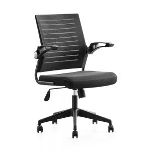 Silla para Oficina Ejecutiva Mesh Negro y base giratoria