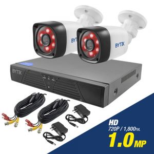 Kit de 2 camaras de 1.0mp HD 720p