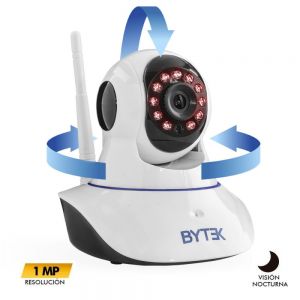 Camara IP WiFi de 1.0mp base giratoria motorizada