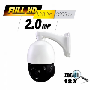 Camara PTZ de 2.0mp 2800 tvl 1080p zoom 18x