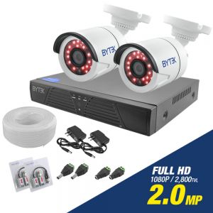 Kit de 2 camaras de 2.0mp Full HD 1080p