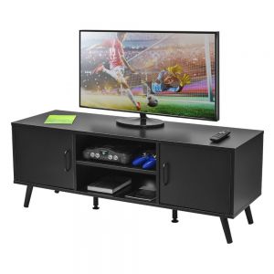 Mesa Minimalista para TV color negro