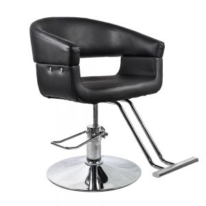 Silla Peluqueria Barber Respaldo Curvo