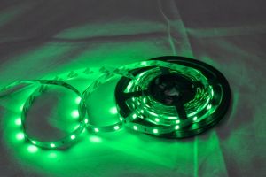 Tira LED 3528 rollo de 5 metros color Verde