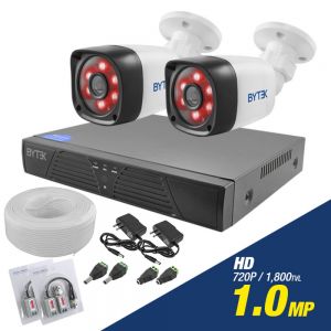 Kit de 2 camaras de 1.0mp HD 720p