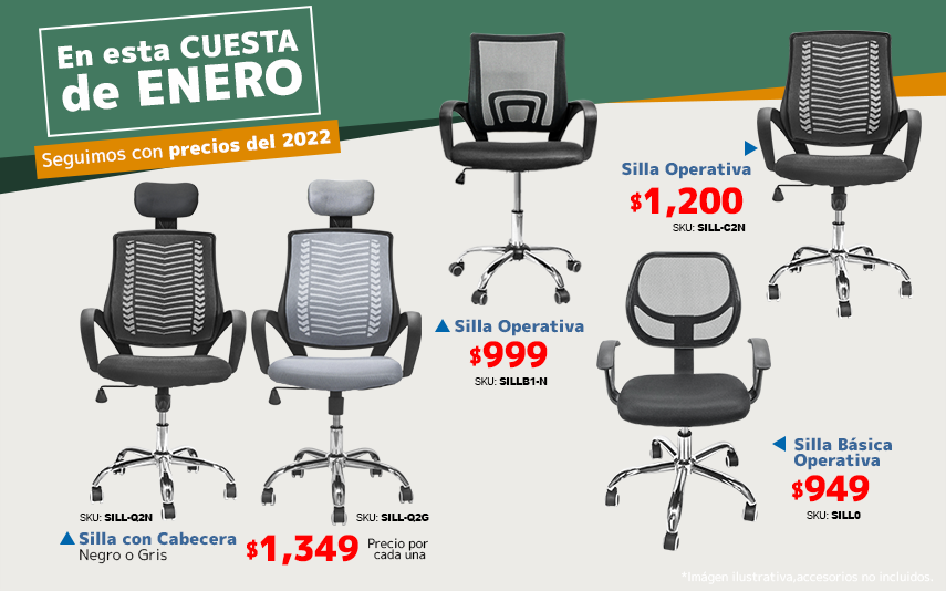 Sillas oficina